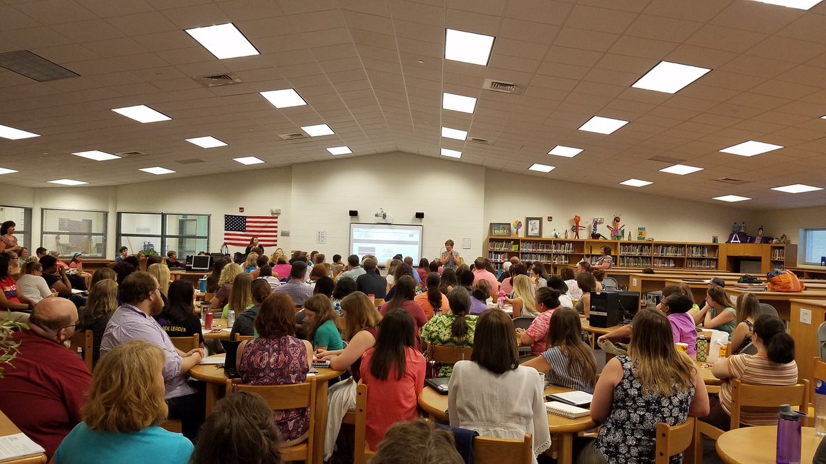 leecosupt's tweet photo. Standing room only for @leecoschoolsnc content area alignment week!
A big thank u to @jenniferbell926 @lcsproflearn https://t.co/d7YIEc4fPU