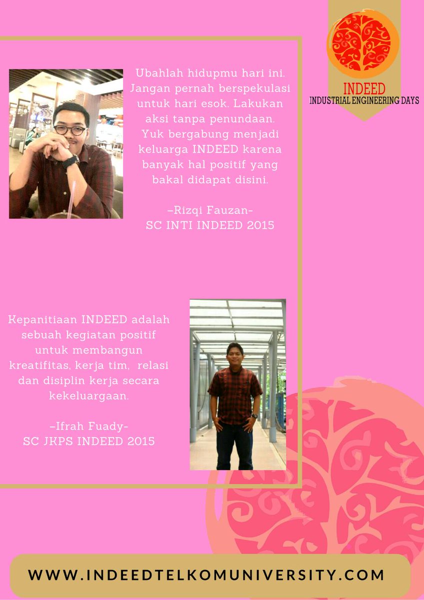#INDEED2016
#EdankeunINDEED2016