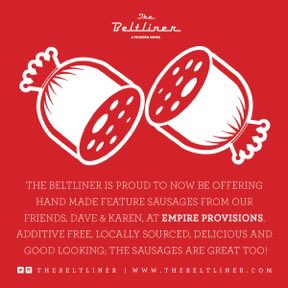 The Beltliner (@thebeltliner) on Twitter photo We be open.....and servin up a mighty fine breakfast special featuring <a href="/EmpireYYC/">Empire Provisions</a>. #Sausage We be open.....and servin up a mighty fine breakfast special featuring <a href="/EmpireYYC/">Empire Provisions</a>. #Sausage