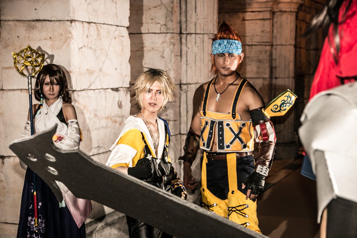 わんたむ Twitterissa ff10 ジェクト戦 ティーダ ポーロ ユウナ 華名 ジェクト 歪 ワッカ わんたむ 撮影 カオリン ラグコス Wcs16