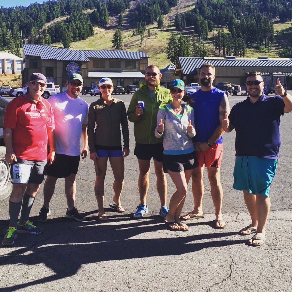 kevin_carty's tweet photo. What a TEAM! The Classic Exhibitionists @CascadeRelays #clr2016 this past weekend. Brutal heat&amp;hills for 219 miles https://t.co/B4xRKjiaLw
