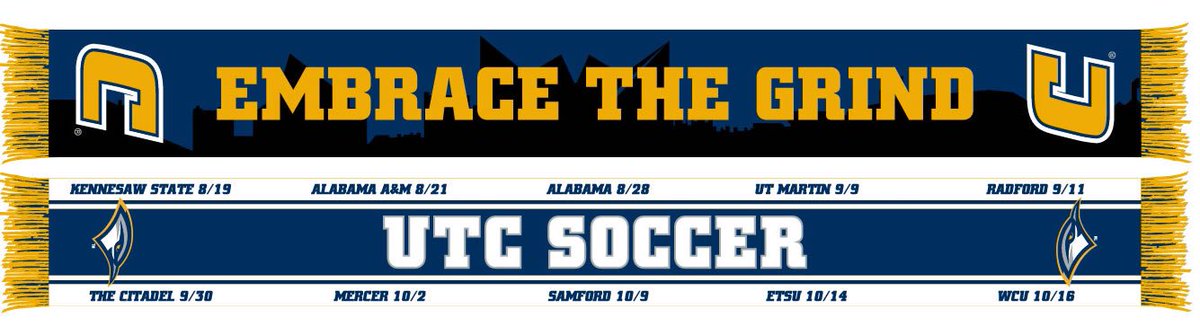 GoMocsSoccer's tweet photo. Embrace The Grind with Mocs Soccer this fall with our scarf over head! To support: https://t.co/mTAKrJ3eHH #GoMocs https://t.co/GHwA7RIBKA