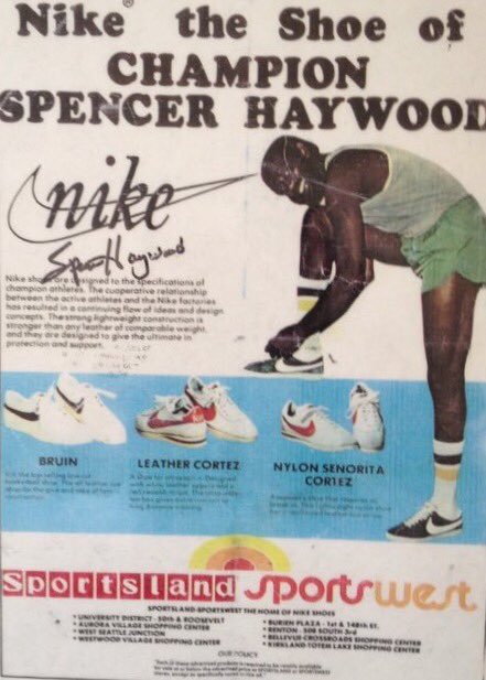 1973, @NBA legend @SpencerHaywood paved 