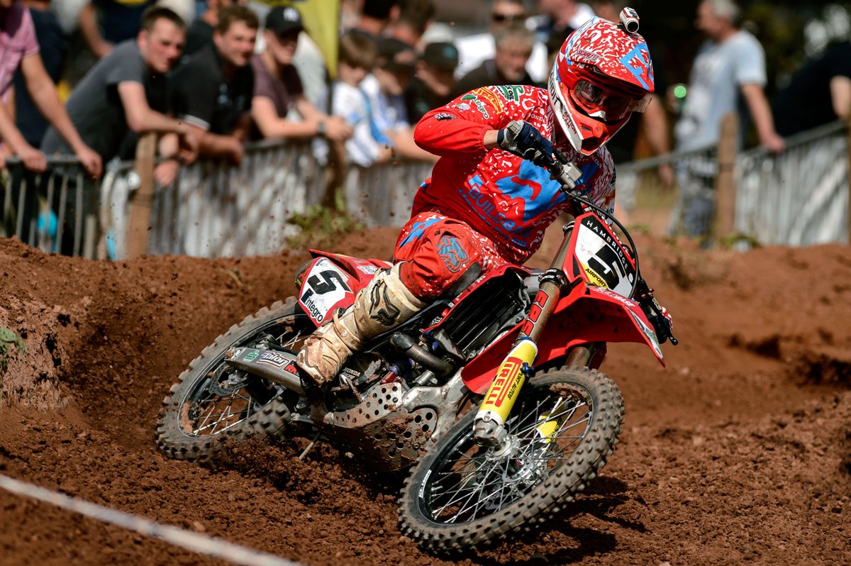 HondaUKBikes's tweet image. MX news: Congratulations to Buildbase Honda’s @graemeirwin on another dominant display to clinch the Pro MX1 title.