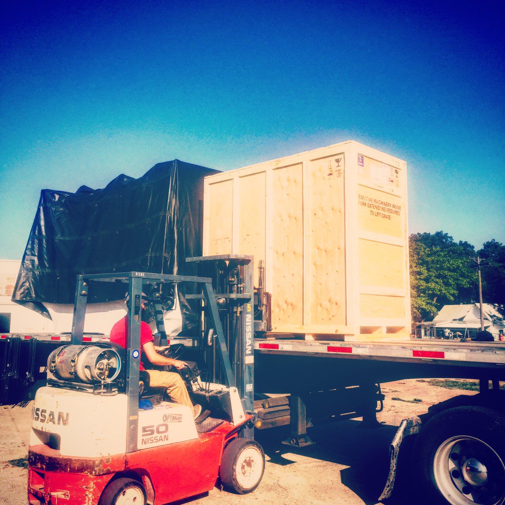 Our new canning line has arrived!