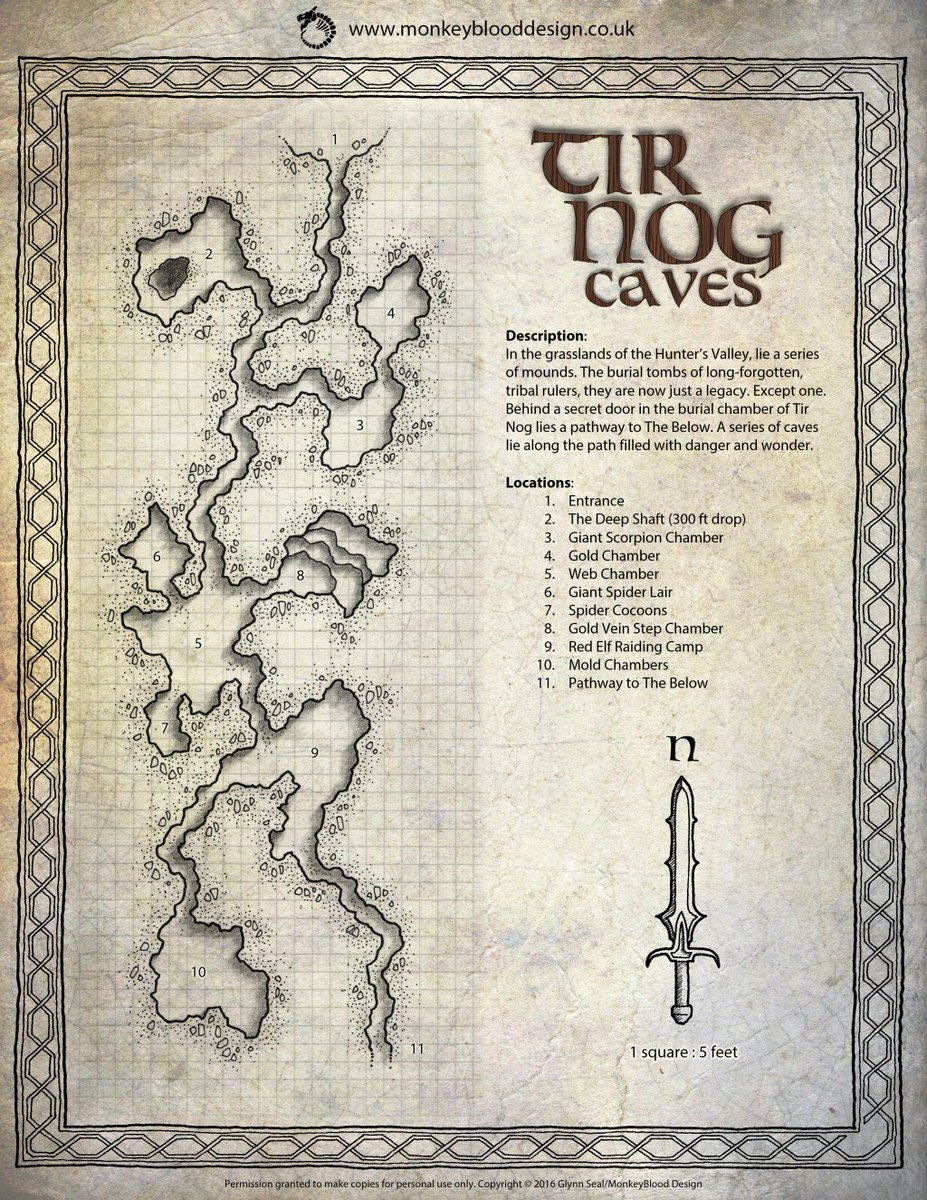 OSRToday's tweet photo. Map Monday : Tir Nog Caves https://t.co/nZvVMwaG6O https://t.co/SwKTPgNny9