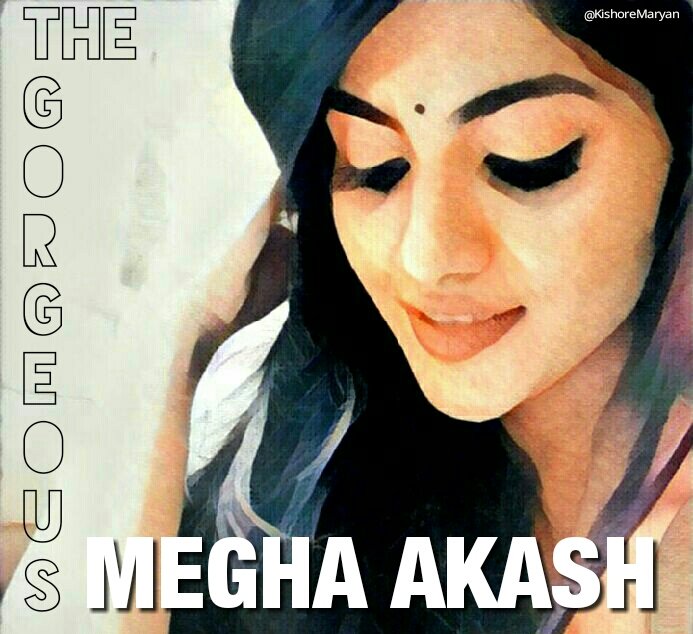 KishoreRaviKCR's tweet photo. The Gorgeous #MeghaAkash @akash_megha @MeghaAkash_ @MeghaAkash_FC @MeghaAkashFc @OnlyFor_Megha https://t.co/ZXFJ9zpwGA