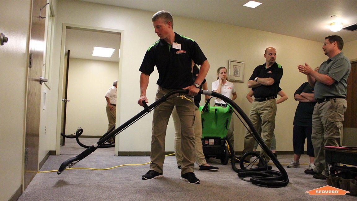 Every member of the SERVPRO® team undergoes rigorous training. It’s our way to give quality service every time.