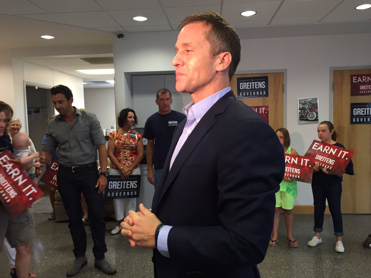 athompsonWHIG's tweet photo. .@EricGreitens says he'll create a line for veterans - operated by vets and their families - to help with benefits. https://t.co/KuCnlCmm38
