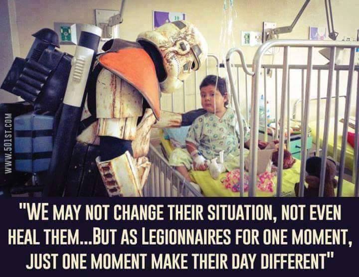 501SCG's tweet image. Excellent Message from the Alpine Garrison! #WhyWeDoIt #SoCal501st