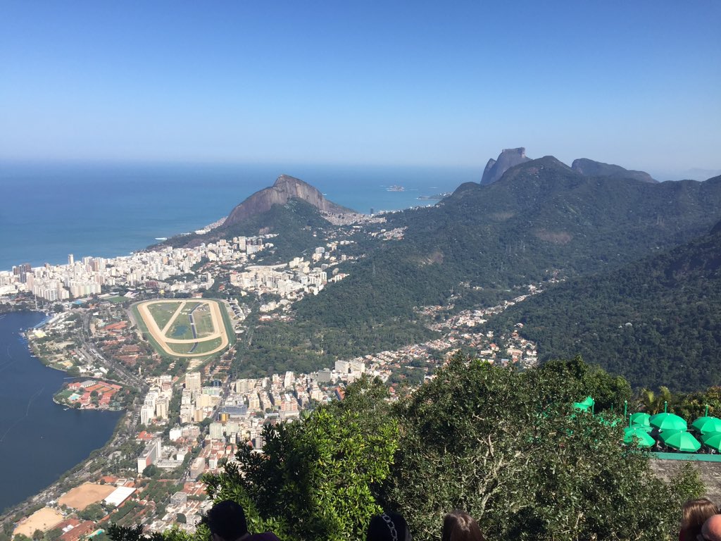 One of the most breathtaking views I have ever had! #RoadToRio