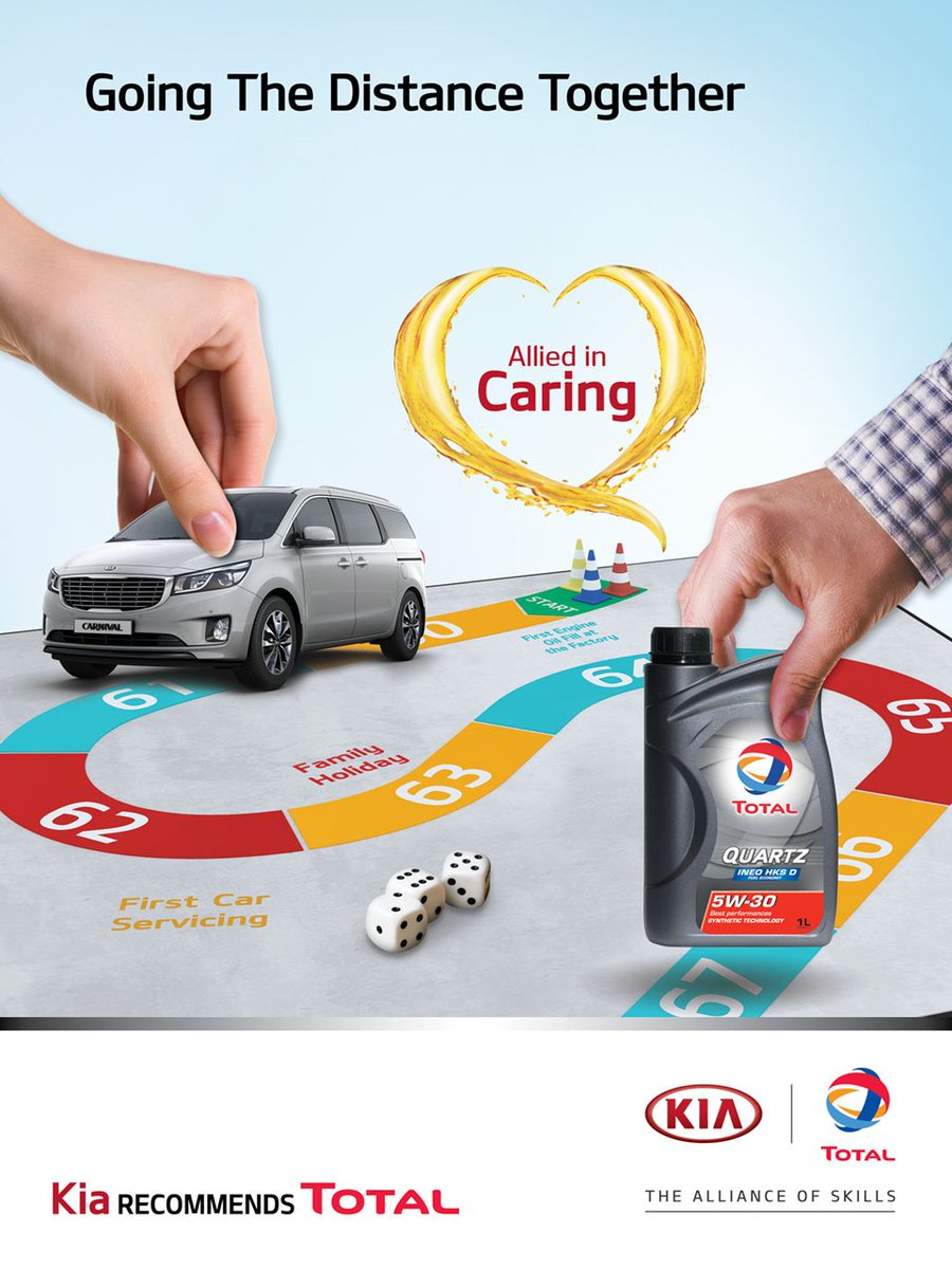 TOTAL NIGERIA on Twitter "Kia and Total Lubricant are allies in caring