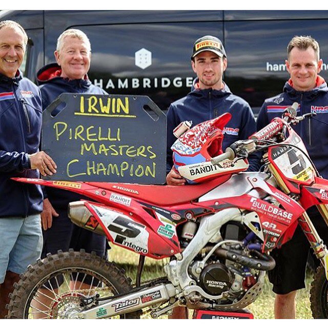 DThondaoffroad's tweet image. A great weekend for @hondaracingmx and @graemeirwin winning the 2016 @PirelliMXMaster MX1 Championship #DTHORC 🏆🏆
