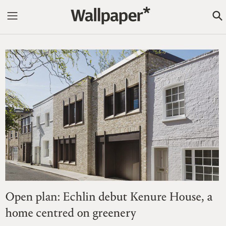 echlinproperty's tweet image. Very proud to see our #HollandPark project featured on @wallpapermag. wlpr.co/kc82wB #echlin #architecture