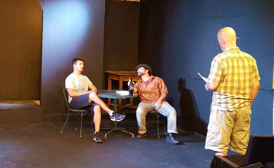 <a href="/frogbert96/">Matthew Martin</a> directing <a href="/DamienLuvara/">Damien Luvara</a> &amp; <a href="/samwis/">Samwise Aaron</a> in A PORTRAIT OF OSCAR WILDE premiering this Firday #TUPassages #noho