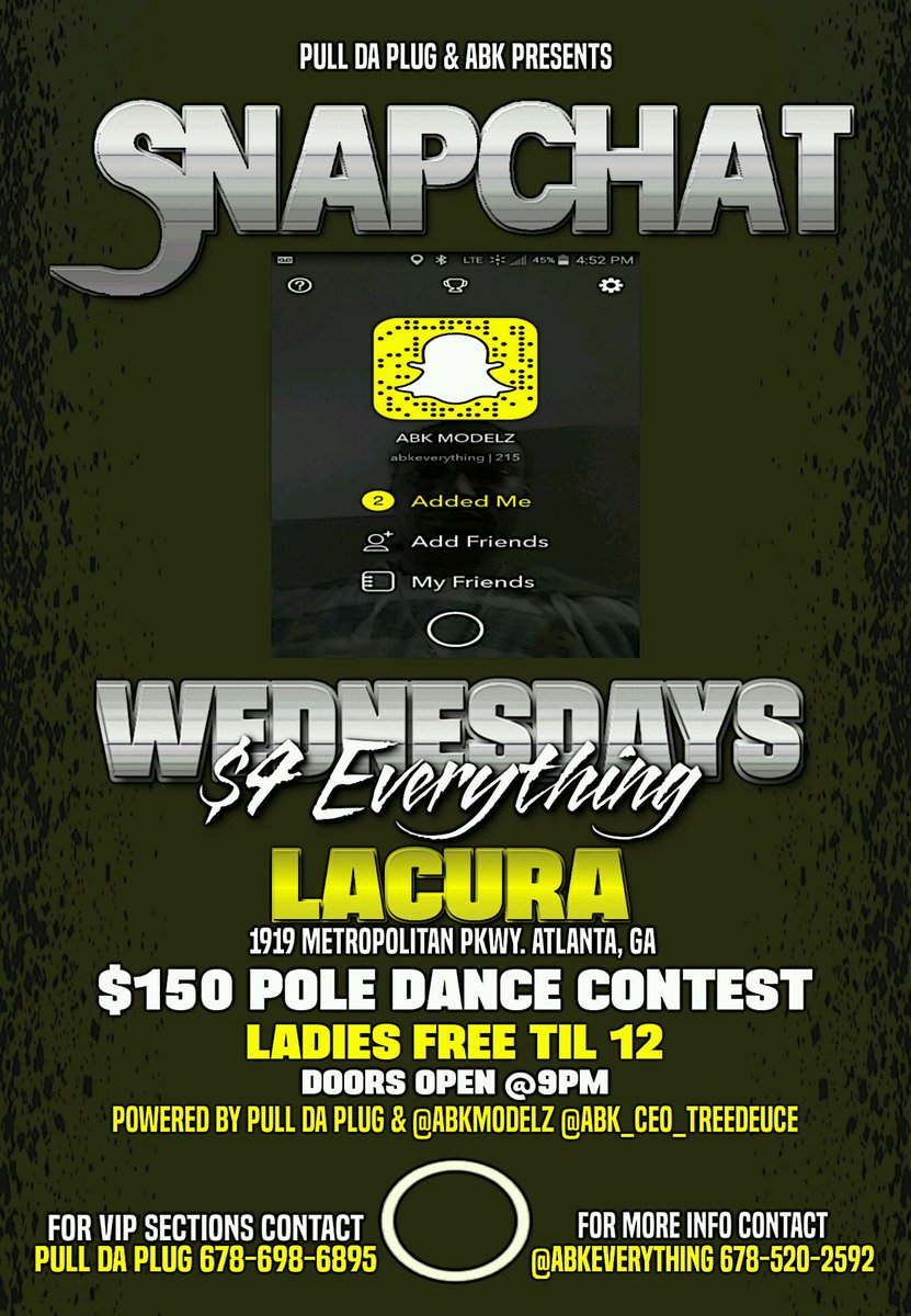 FREE BIRTHDAY PARTIES @ #ClubLacura #SnapChatWednesdays DM me or <a href="/TREEDEUCE/">C.E.O. TREE DEUCE</a> if interested.…