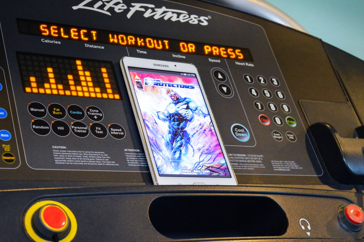 ComicBlitzApp's tweet image. Trying to be #superhero athlete! Just like #TheProtectors and @iidonije! @ATHLiTACOMiCS #MondayMotivation