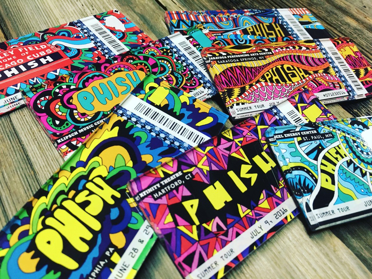 phishdrygoods's tweet photo. Summer Tour Ticket Magnets! Available now: https://t.co/hmcHmZLvtc https://t.co/uZzleBNCNH