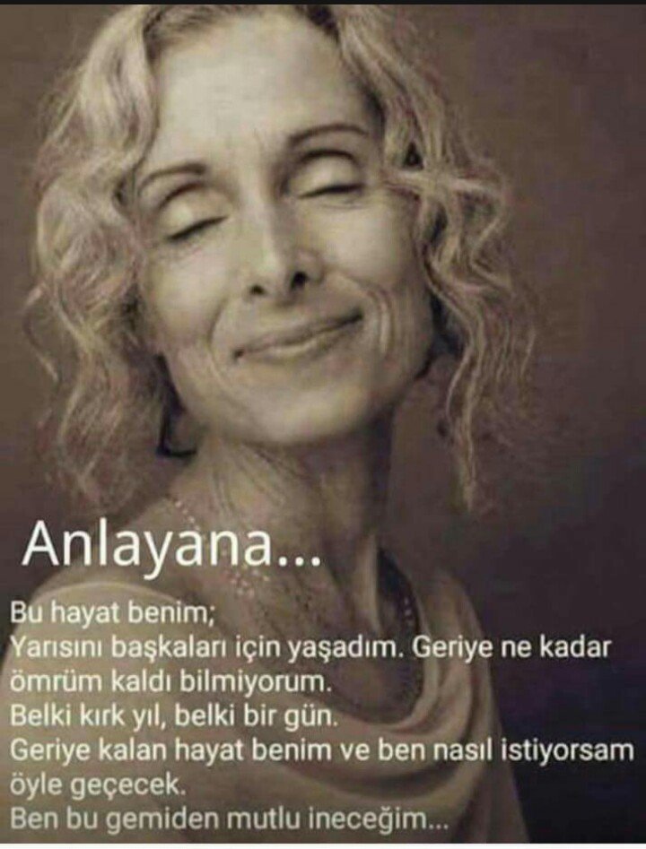 Ben bu gemiden mutlu ineceğim