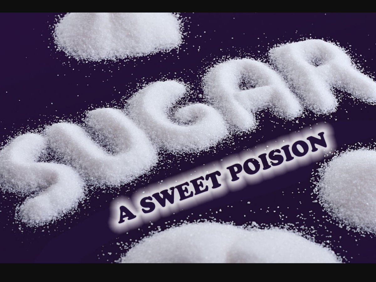 BeyondHealth's tweet image. Sugar is a deadly poison that destroys our body and health. Stay away from sugar! 
#Poison #ToxicOverload