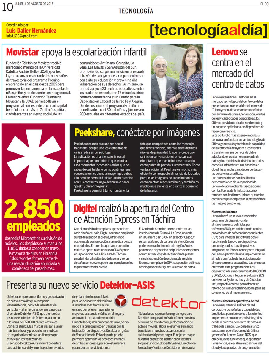 dlrnoticias's tweet image. #tecnología @Rogsel @Norelys03a @LenovoVe @gcaldevilla @Adricbs @MicrosoftVe @aldohg @peekshareapp @a_matar