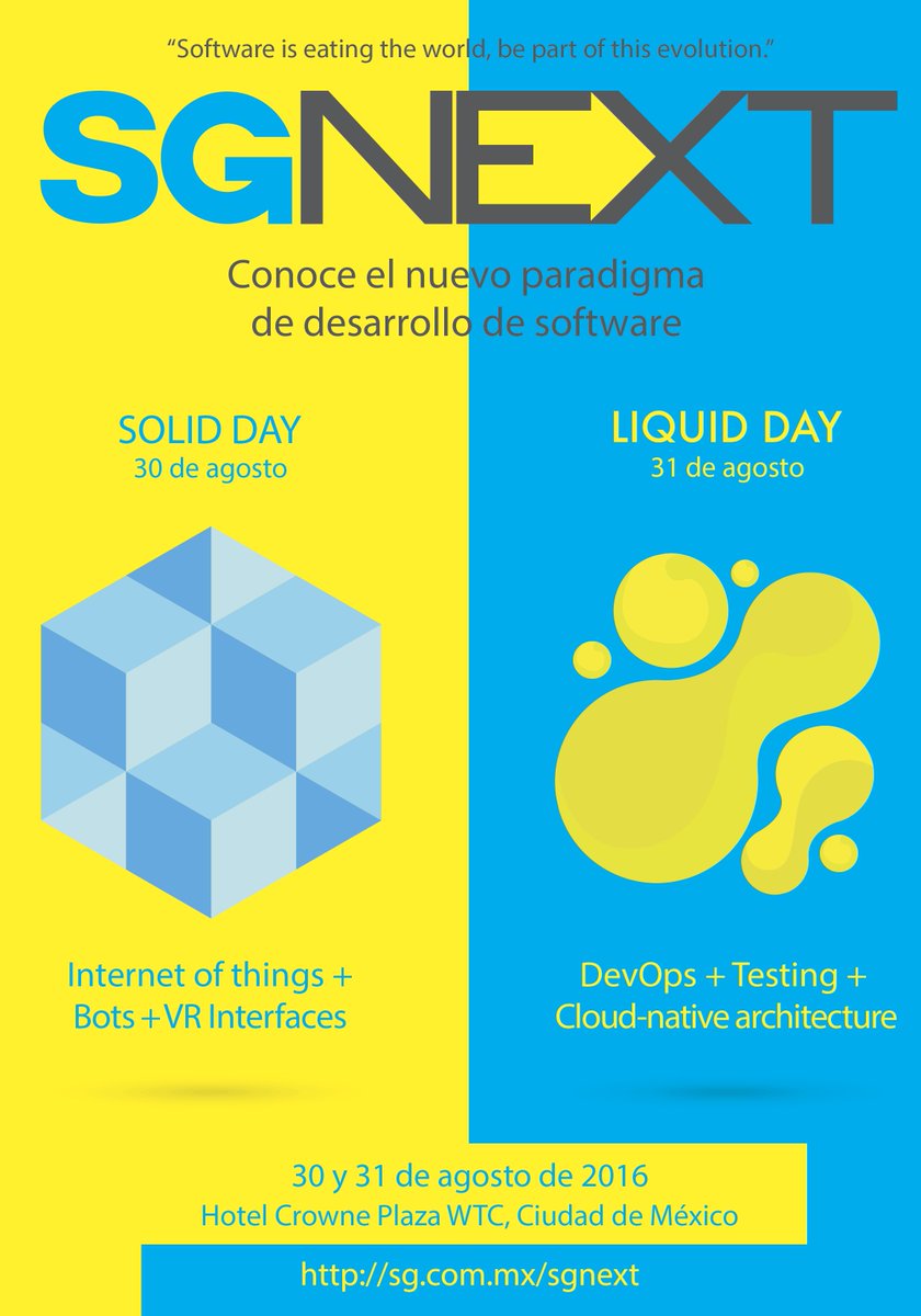 #LoMásVisto Entérate del nuevo paradigma del desarrollo del software junto con <a href="/RevistaSG/">Software Guru</a>