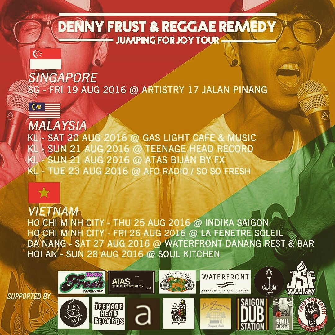 Denny Frust Asia Tenggara Tour..mohon doanya agar Tournya berjalan lancar tanpa kendala..terima kasih banyak..Ahoy!!