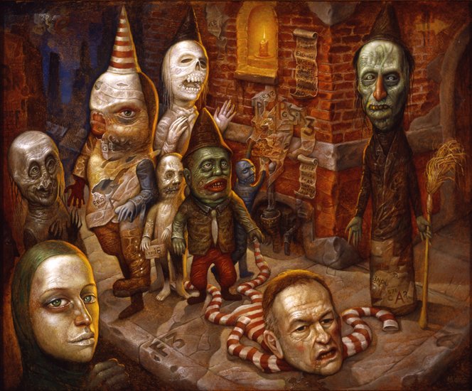 Something Empty, 18x22, 2009 #billoreillyisaclown #americanmedia #americanpolitics #saveusall #empty #oilpainting