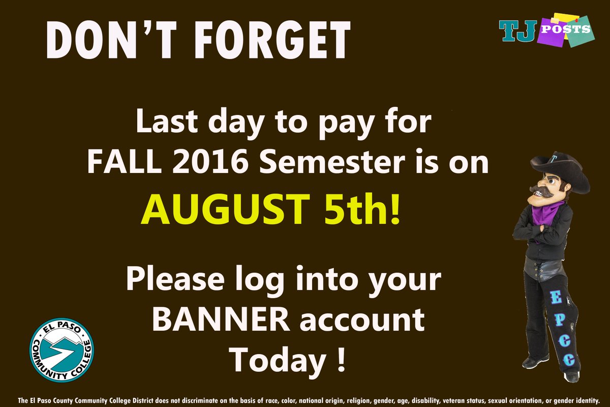 Epcc On Twitter Go To Banner Tjposts Thebestplacetostart