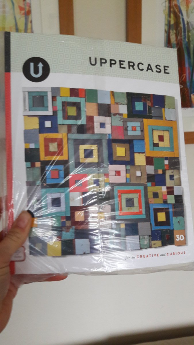 APitchTheCloth's tweet photo. So excited this has just arrived! Just making a cup of tea to go with it...thank you @uppercasemag https://t.co/Dfs755miY9