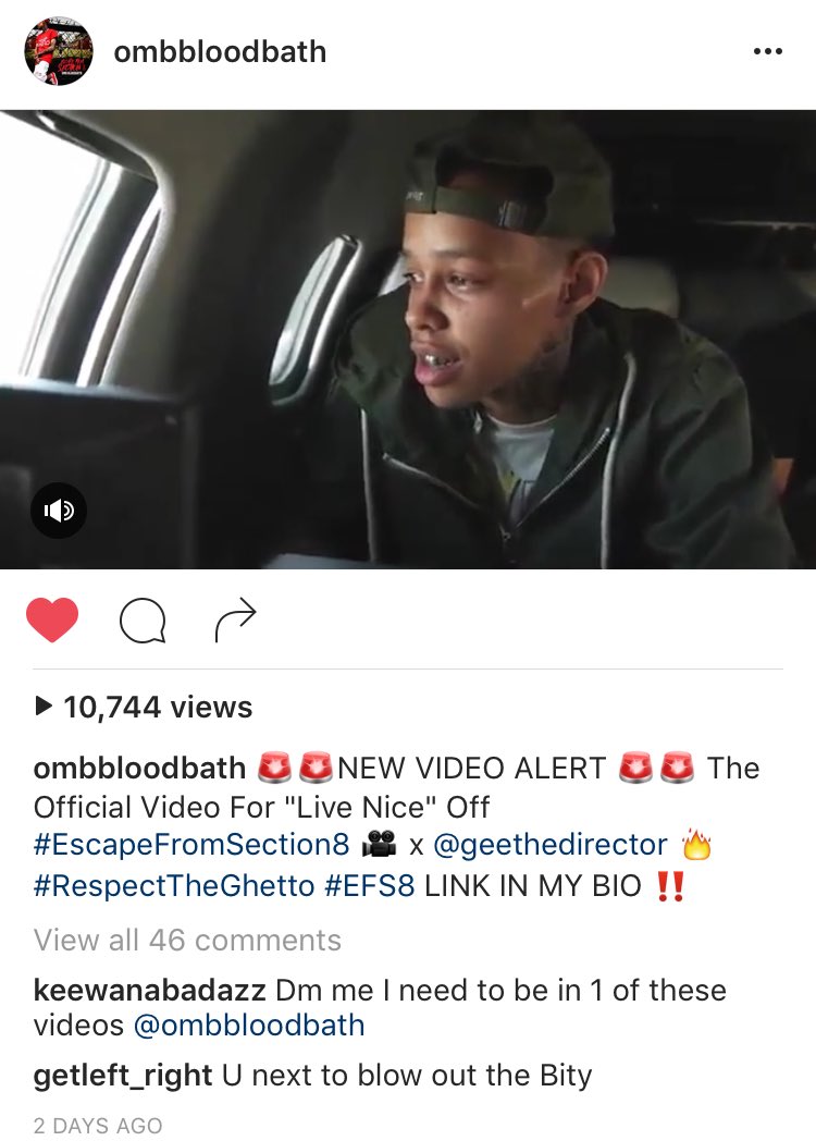 ombbloodbath's tweet photo. That #LiveNice going up on the gram
🔥🔥🔥 Link In Bio https://t.co/4j5AjNZjDF
