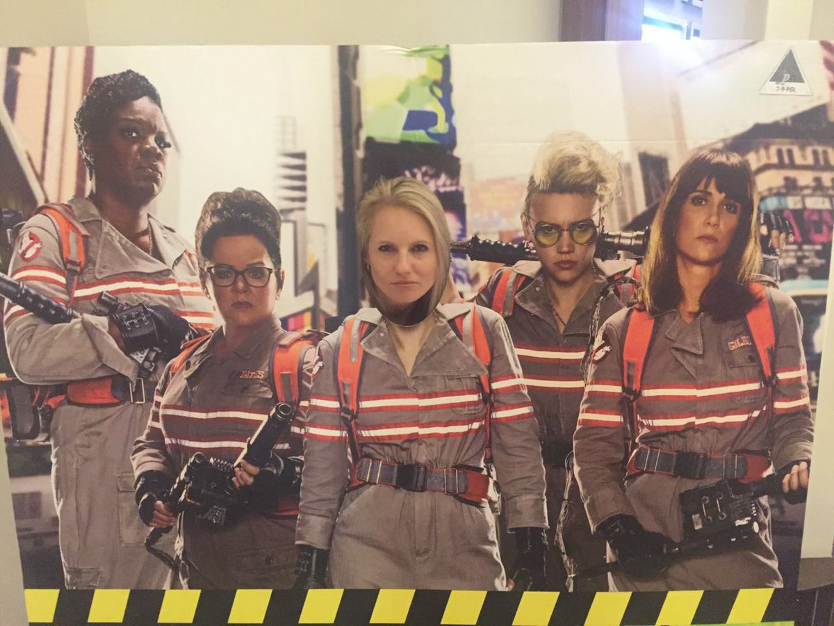 Marlenedv's tweet photo. #GoGhostbusters #Karcher https://t.co/LI4bRsE3R8