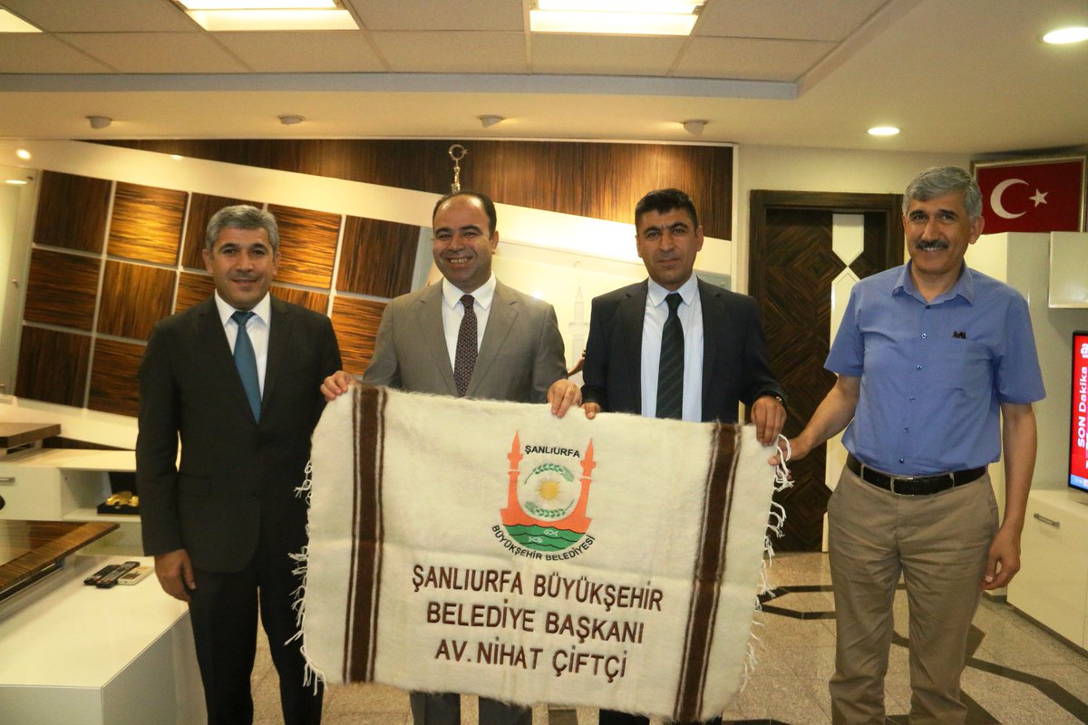 KASRİK KARDEŞ BELEDİYESİ´NDEN BÜYÜKŞEHİR´E TEŞEKKÜR ZİYARETİ
Haber detay; sanliurfa.bel.tr/tr/haber/1/254…
<a href="/nihatcftc/">Nihat ÇİFTÇİ</a>