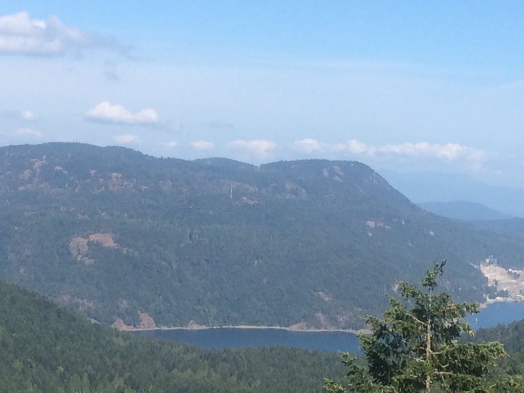 ShelleyGilberg's tweet photo. View from the summit of #MtWork #yyj #ilovelongwkends https://t.co/4NMZSFtXao