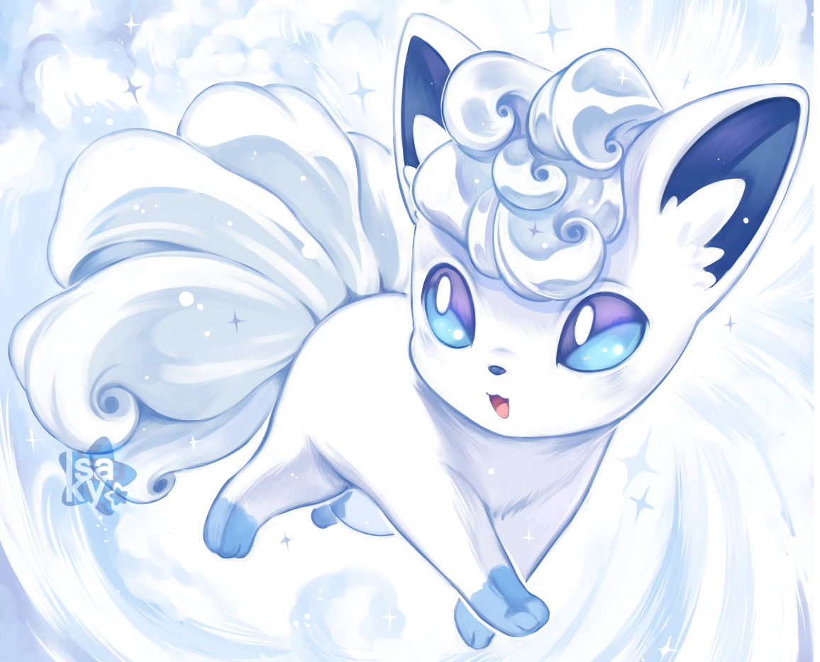 isaky_tm's tweet photo. Vulpix Alola form <3 https://t.co/HVgfX6H9eK