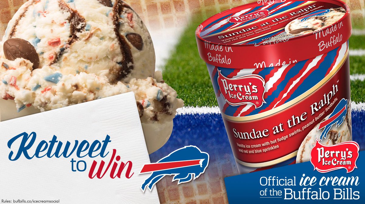 Buffalo Bills on Twitter "Want to win an Ice Cream Social with the Bills and perrysicecream