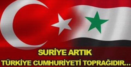 bilaIerdogan's tweet photo. Müjde! Yakında Suriye'deki katliam sona erecek. Baş Komutanımızın önderliğinde bu ülke gerçek sınırlarına ulaşacak. https://t.co/lorbSK5a4z