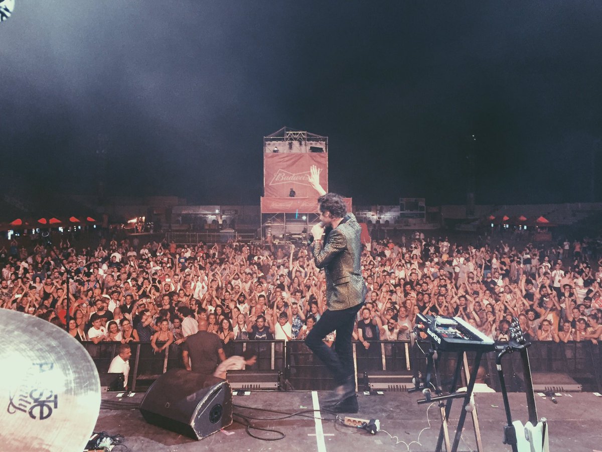 Miami_Horror's tweet photo. Thanks for having us @LowFestival ✌️ #instalow2016 https://t.co/luvkzcGrMD