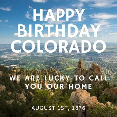 Yeahh, im pretty proud of my home.❤ #HappyBirthdayColorado #ColoradoDay