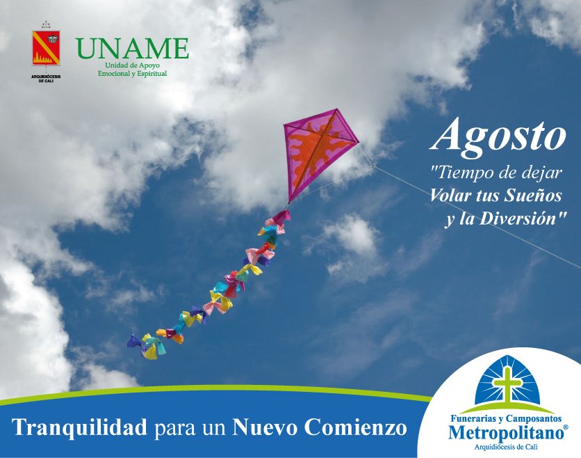 FCMDAC's tweet image. Bienvenido Agosto! 
#FunerariasyCamposantosMetropolitano #UNAME