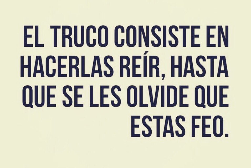ElAlexPacheco's tweet photo. Jajajaja Esa es la clave... #verbomatacarita #algosuave #yasí #secretorevelado #jajaja https://t.co/PW50UAteq4