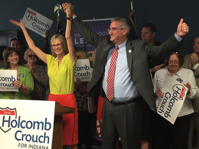 LugarSeries's tweet photo. Congratulations to @Suzanne_Crouch for being selected as IN GOP's candidate for Lt. Gov! #HolcombCrouch2016 https://t.co/8pyMX7E20l