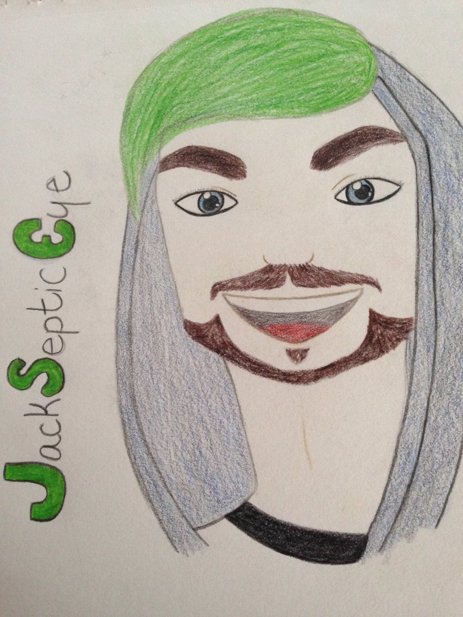 UnicornQuake's tweet photo. @Jack_Septic_Eye I love you videos! Just some random fan art! https://t.co/X1Js6ilWQL