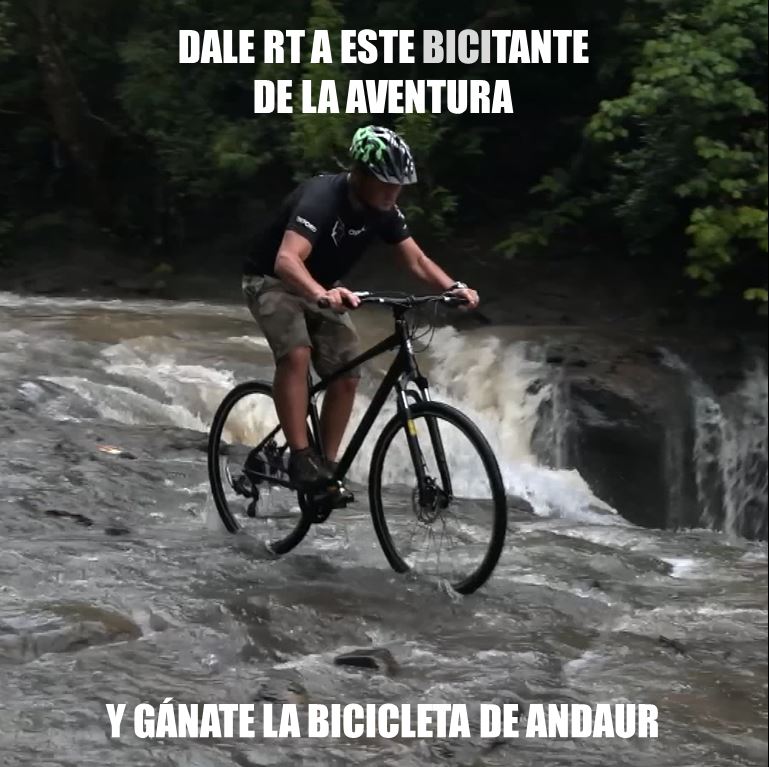 Mega's tweet photo. Gánate la bicicleta de Luis Andaur en Bicitantes. Dale RT a este #BicitanteDeLaAventura y estarás participando https://t.co/V9oGuHfHKI