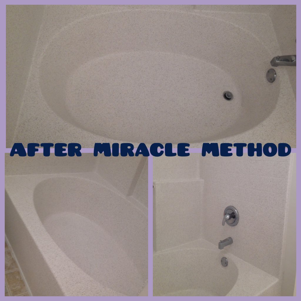 MiracleMethodNA's tweet image. #MiracleMethod #NewAgain #SaveMoney #miraclesHappen #WhyReplaceYourTub #MCM #stonelook #elegant
