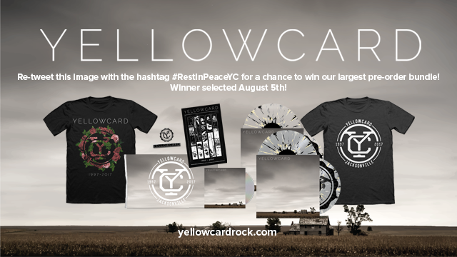 hopelessrecords's tweet photo. We're working with @Yellowcard to give away one of their largest bundles. RT & Hashtag for a chance to win! https://t.co/mCFn6ZcicU