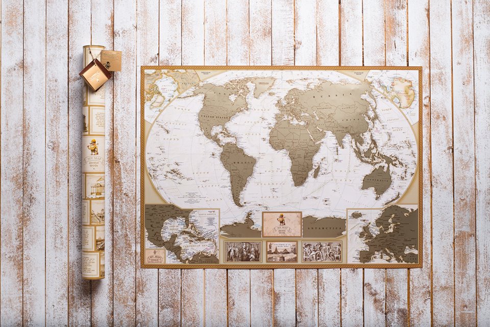 ScratchMexico's tweet photo. Scratch Mapa ya viene en tubo de #regalo y así no es muy necesario envolver tubo en papel de regalo! #scratchmap https://t.co/ialn7R7pqf