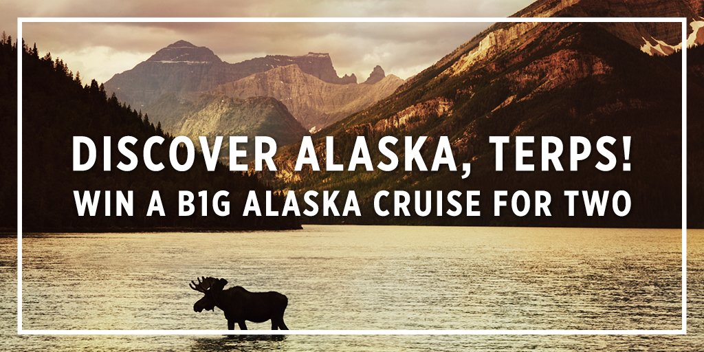 Maryland_Alumni's tweet photo. See the world with fellow Terps. Join by 10/7 to win a B1G cruise to Alaska https://t.co/cQKTF4YbbZ #StayFearlessUMD https://t.co/c86l6whf2U
