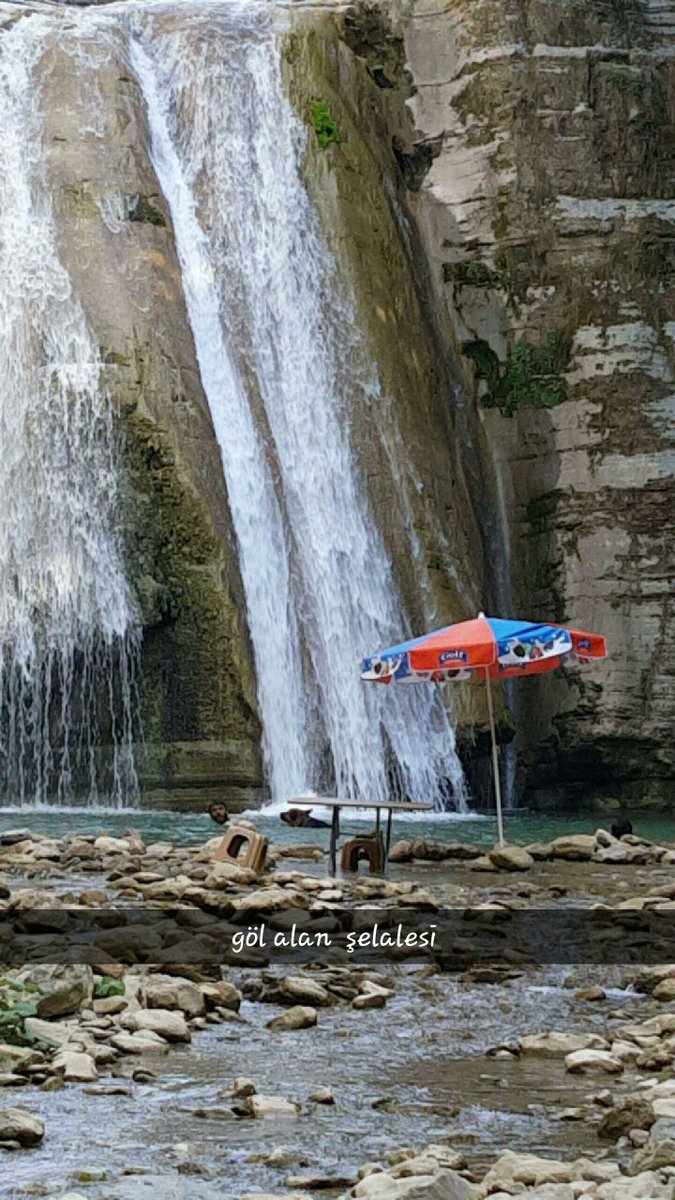 Şelale  gezimiz  😍
