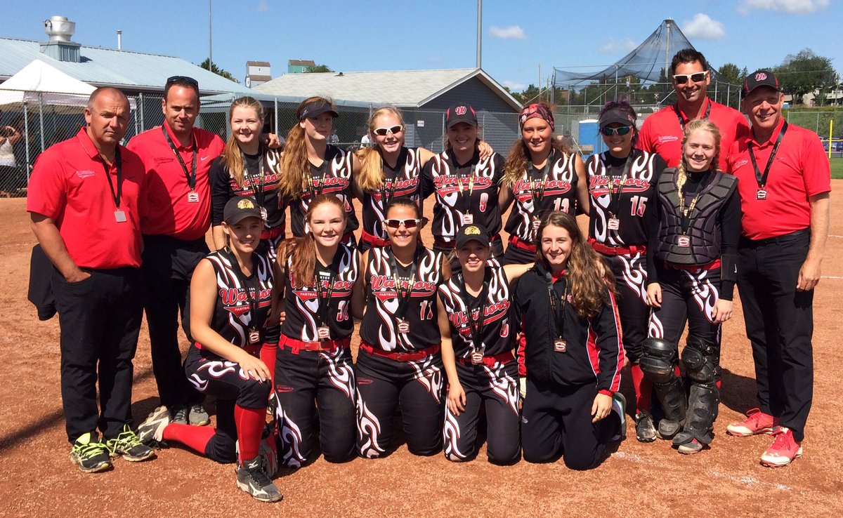 edmwildwar's tweet photo. The @edmwildwar are the 2016 U16A bronze medalists at the Western Championships! @EdmWarriors @SoftballCanada https://t.co/EkobMdeRWq